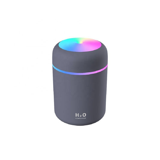 Cool Mist Humidifier, 300ml Mini Portable Humidifier With Multicolor Light,