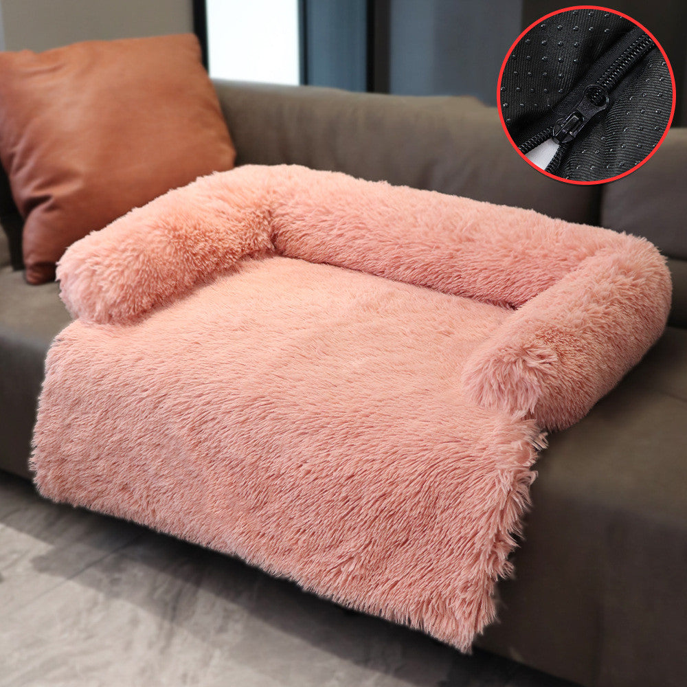 Removable Pet Dog Mat Sofa Dog Bed Soft Pad Blanket Cushion