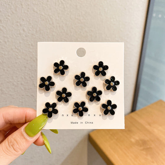 Anti Exposure Buckle Neckline Decorative Chest