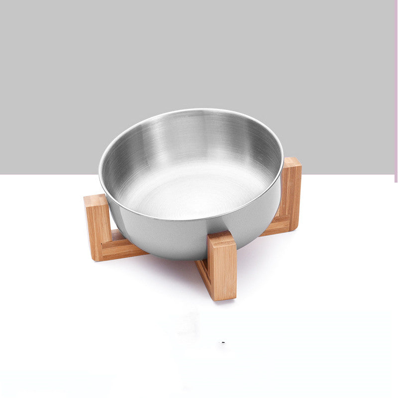 Neck Guard Stainless Steel Pet Bowl