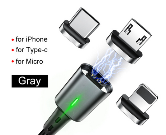 Compatible with Apple , 3A magnetic USB charging cable is suitable