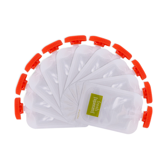 10pcs Disposable Fruit Juice Puree Squeeze Baby Food Storage Bag Feeding