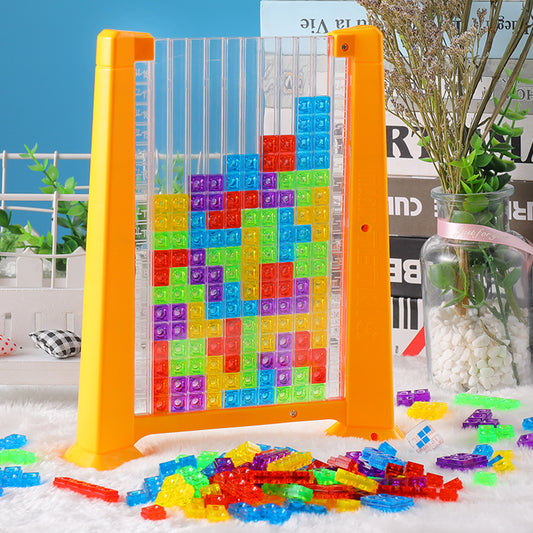 Game Colorful 3D Puzzle Tangram Math Toys Children Preschool