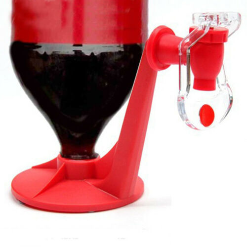 The Magic Tap Coke Bottle Inverted Plastic Beverage Water Dispenser