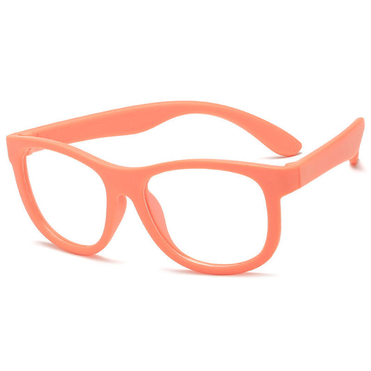 Boys And Girls Anti Blue Glasses Children's Anti UV Flat Glasses