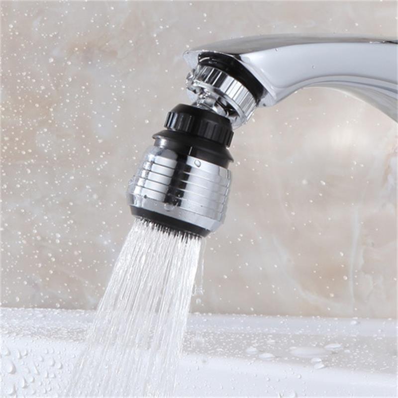 Plastic Imitation Metal Water-saving Bubbler Kitchen Faucet