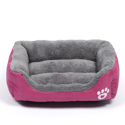 Dog Kennel Four Seasons Universal Footprint Cotton Wool Pet Kennel