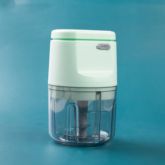 Household Electric Vegetable Cutter Kitchen Garlic Machine Press Type