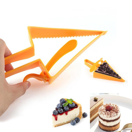 Adjustable Cake Divider Slicer Triangle Baking Pastry Divider Plastic Baking Cutter