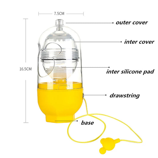 Eggs Mixing Maker Manual Blender Egg Stirring Golden Eggs Puller