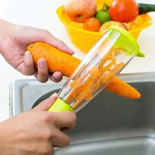 Multifunctional Storage Box Peeler Knife Peeler With Rubbish Bin