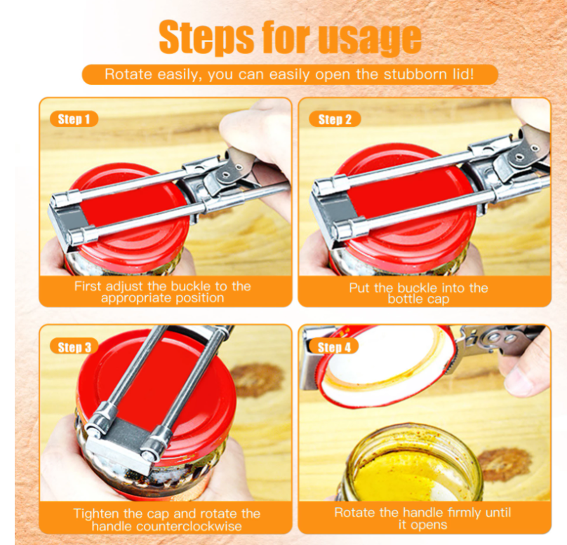 New Stainless Steel Labor-saving Capping Device Household