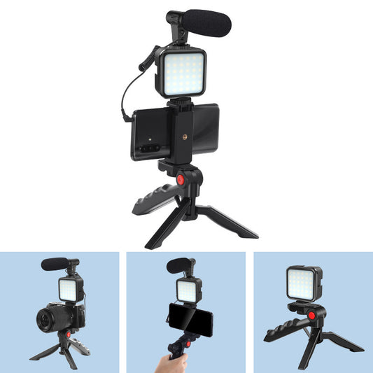 Professional Vlogging Tripod Kit Photography Smartphone Video Studio