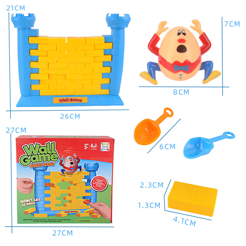 Humpty Dumpty The Wall Game Children Toy Colorful Demolishing Wall