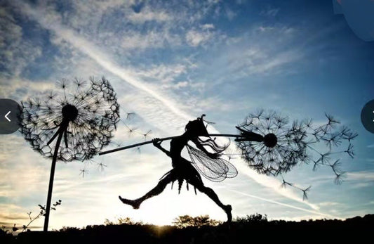 Flower Fairy Garden Miniature Sculptures Fairy Garden Mythical Faery