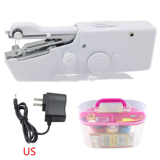 Handheld Portable Electric Sewing Machine Set Mini Handy Stitch