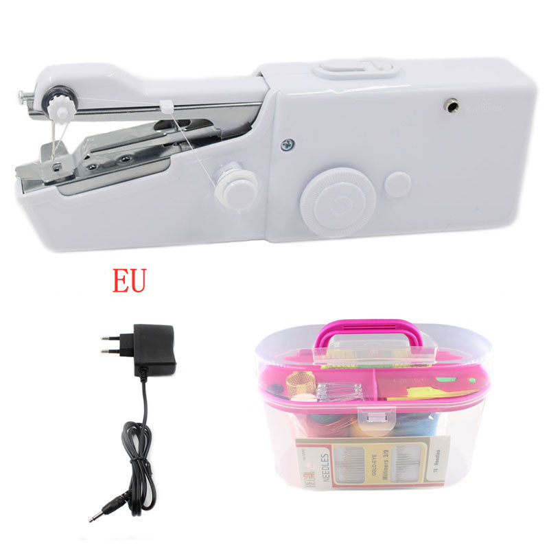 Handheld Portable Electric Sewing Machine Set Mini Handy Stitch