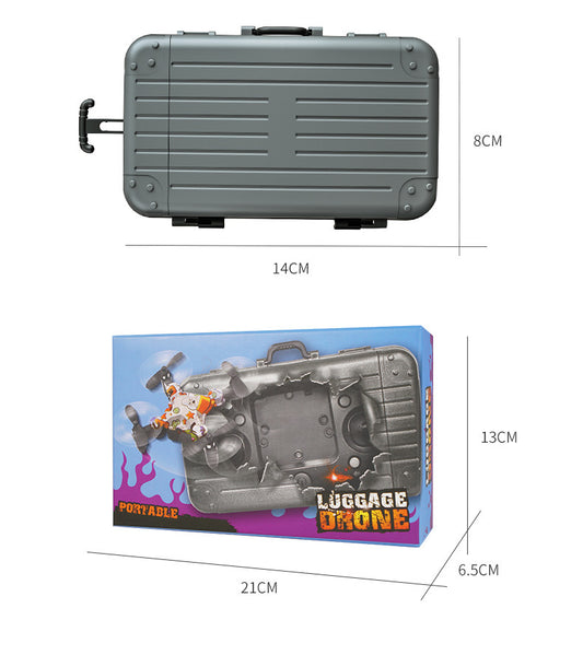 Suitcase Mini Drone Folding Aerial Photo Remote Control Plane
