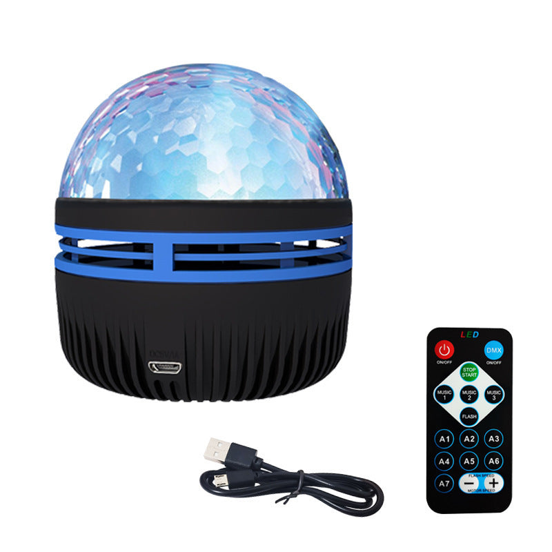 LED Star Galaxy Projector Lamp Spotlight Colorful Magic Ball