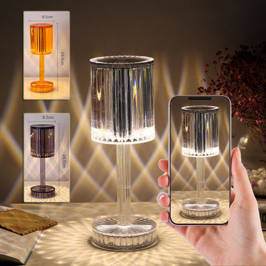 New Crystal Table Lamp For Home Decor Romantic Gift Night Light