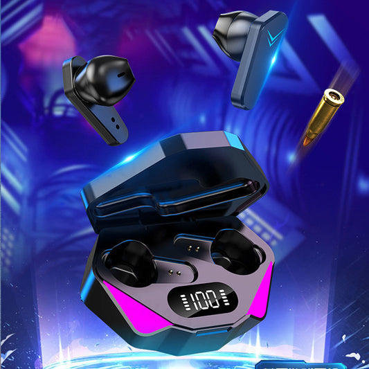 Wireless Gaming Headphones No Delay Noise Reduction Bluetooth Earphones