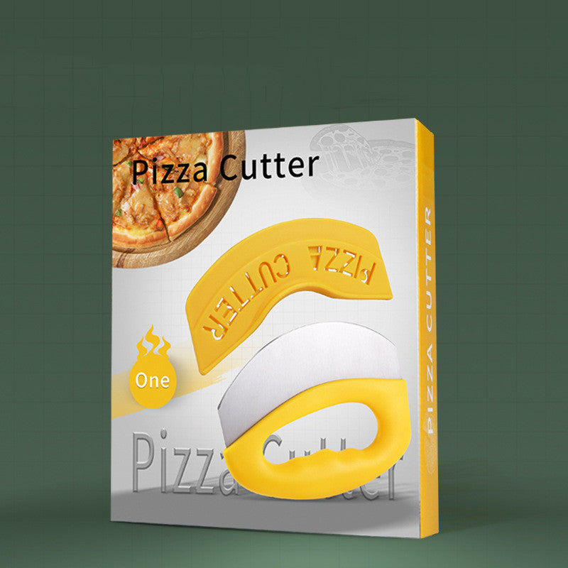 Stainless Steel Pizza Cutter With Protective Cover