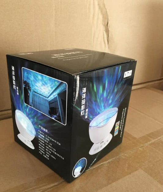 The remote control version of the ocean projection lamp,