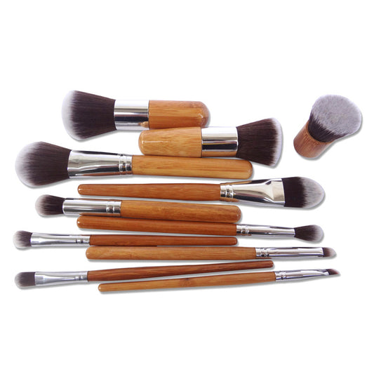 Bamboo Handle Makeup Brush Bamboo Pole Makeup Brushes Suit