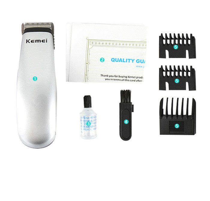 Kemei dry battery hair clipper