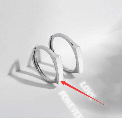 S925 Sterling Silver Rings By Light New Jewelry