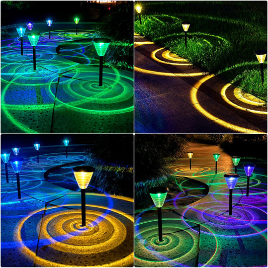 Solar Pathway Lights Led Home Outdoor Waterproof Plug