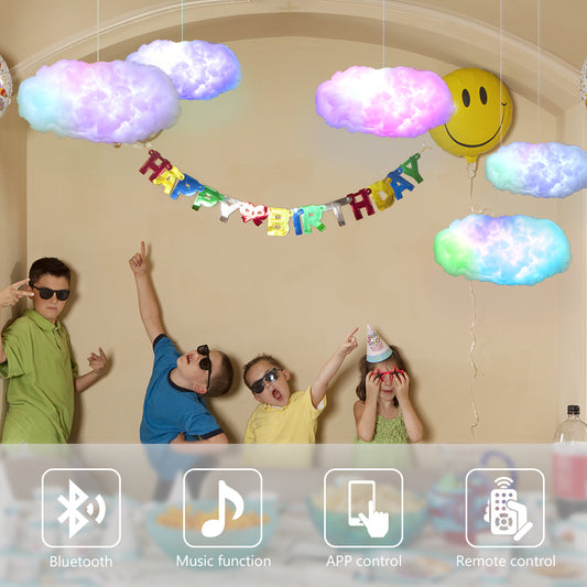 USB Cloud Light APP Control Music Synchronization 3D RGBIC