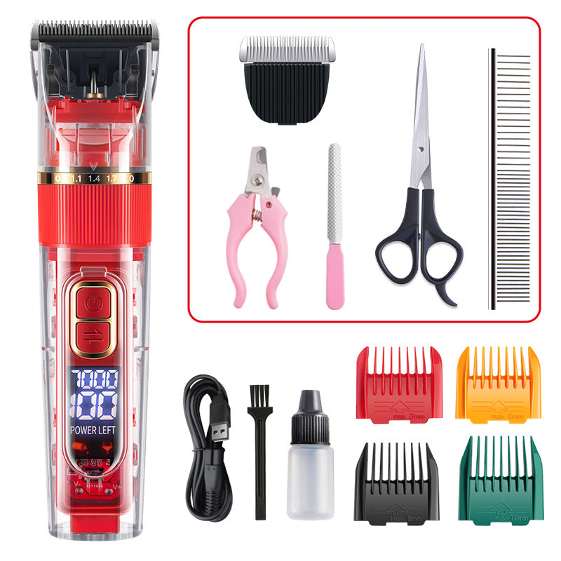 Pet Electric Hair Trimmer Cat Dog Rabbit Haircut Trimmer