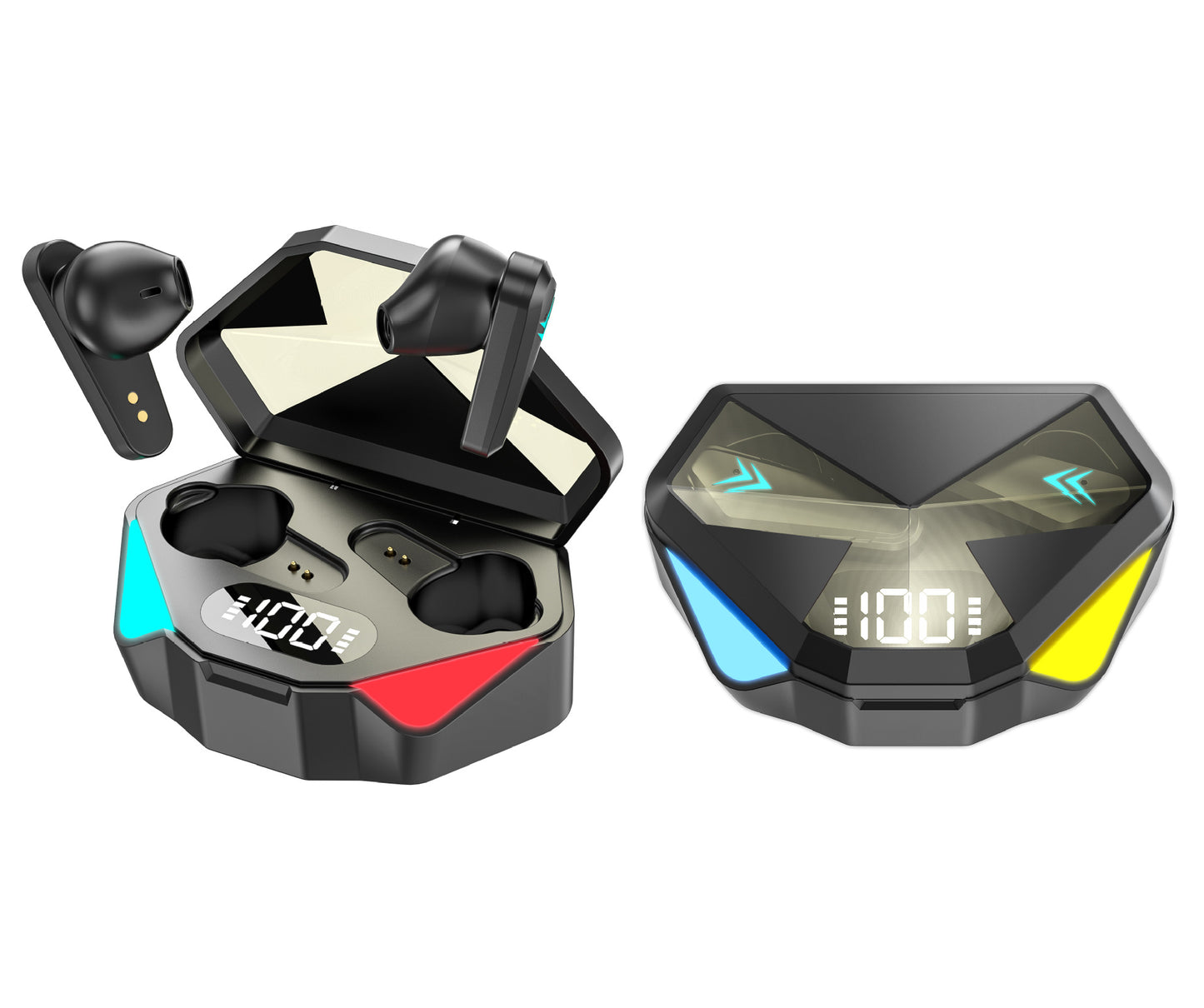 Wireless Gaming Headphones No Delay Noise Reduction Bluetooth Earphones