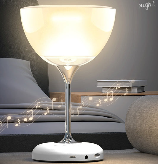 Creative Wine Glass LED Lamp RGB Colorful Night Light