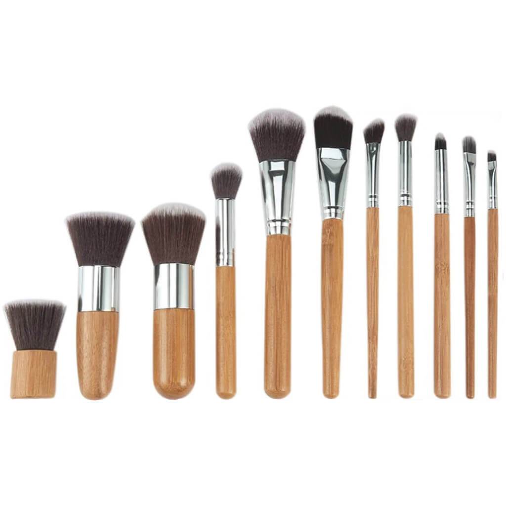 Bamboo Handle Makeup Brush Bamboo Pole Makeup Brushes Suit
