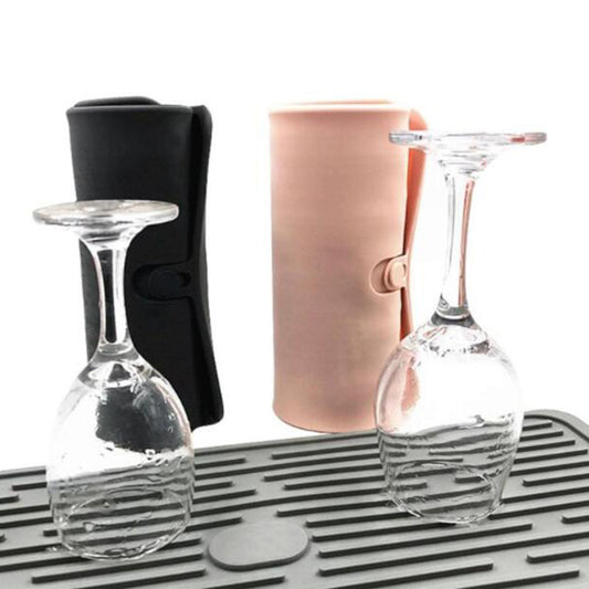 Foldable Silicone Drain Pad Non-slip Drain Drying Flume Draining Mat