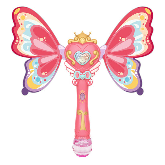 Kids Magic Wand Cute Pony Party Water Bubble Machine Gun Blower Toy