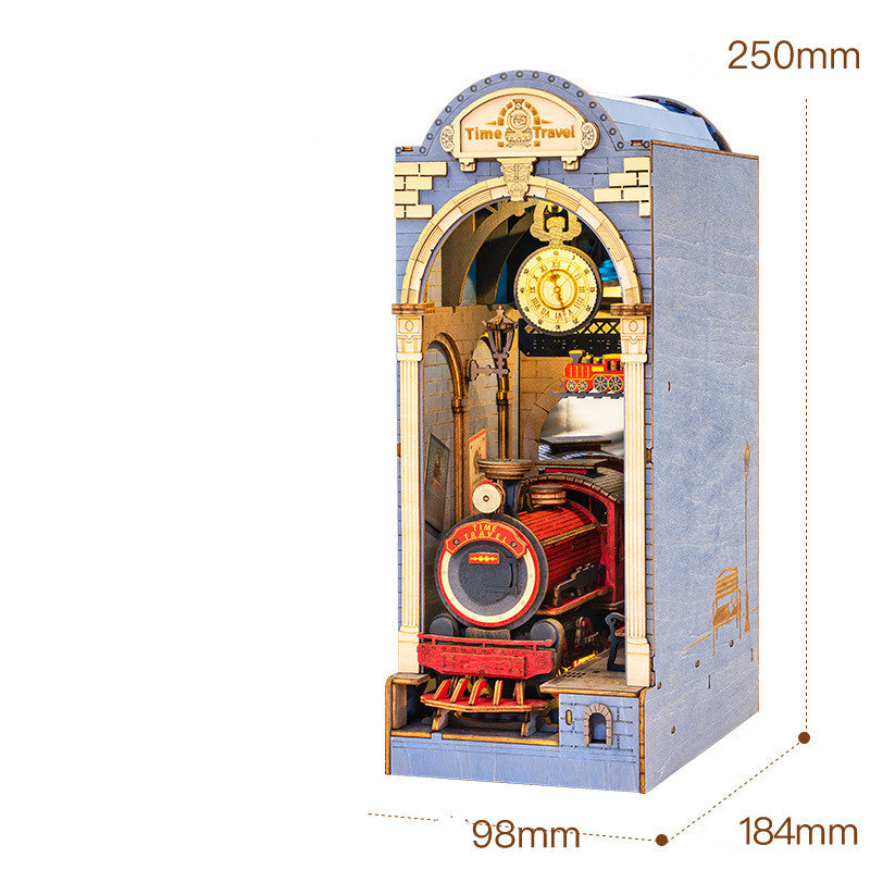 Diy Cabin Three-dimensional Creative Night Light Handmade Model