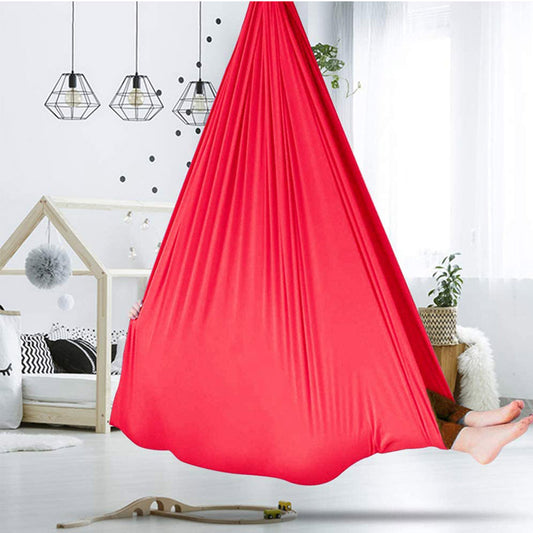 Kids Cotton Outdoor Indoor Swing Hammock For Cuddle Up