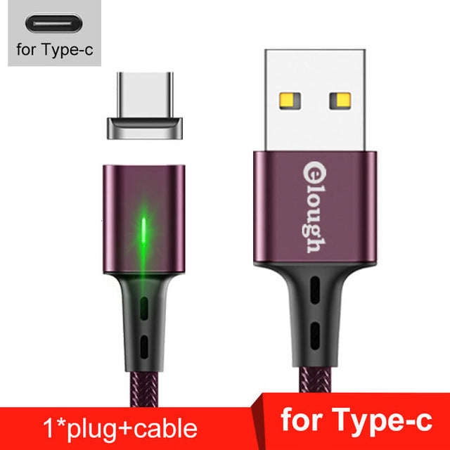 Compatible with Apple , 3A magnetic USB charging cable is suitable