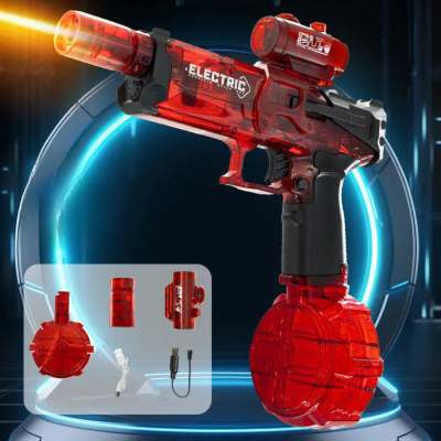 Fire Rat Electric Water Pistol Cool Light Full Automatic Spray Gun