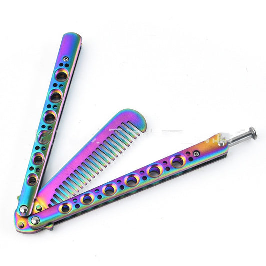 Outdoor Camping With Unbladed Fantasy Throwing Knife