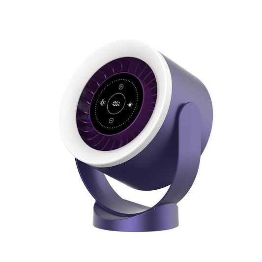 Desktop Adjustable Fan Light Rechargeable Wall Mount Table Fan