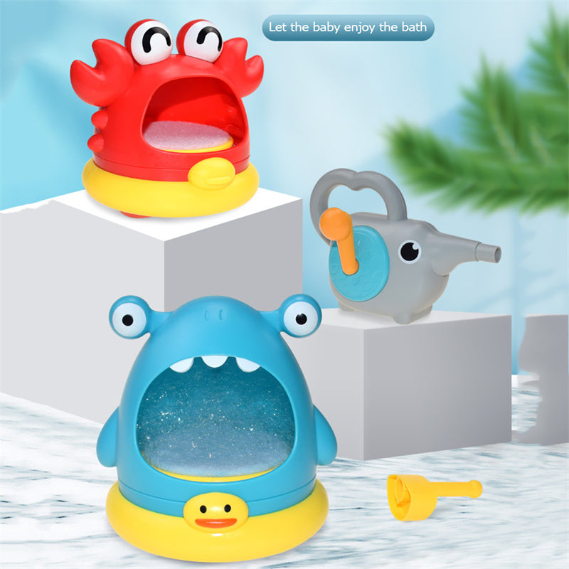 Bubble Machine Baby Bath Toy Pool Foam Making Machine