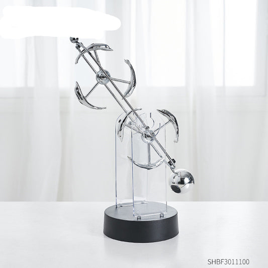 Model Room Study Bookcase Creative Chaotic Pendulum Perpetual Motion Decoration