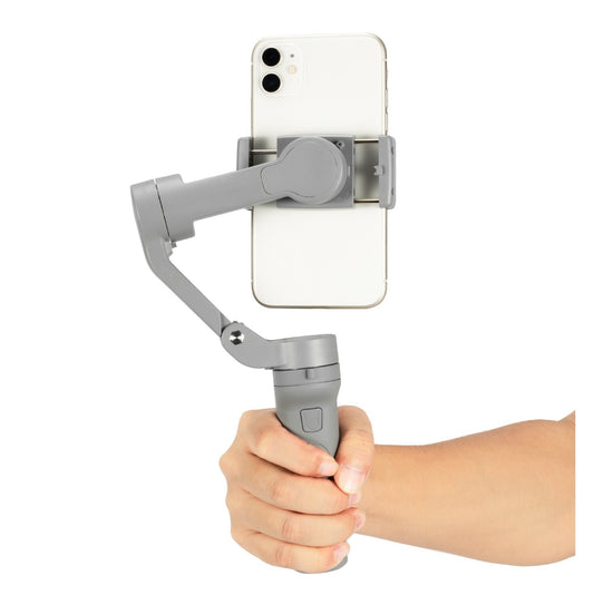 Outdoor Anti-shake Foldable Hand-held Tripod Head Mobile Phone Stabilizer
