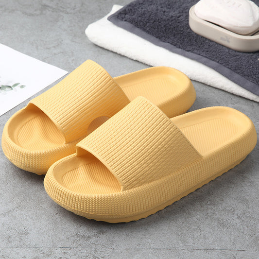 Home Slippers Couples Feel Cool Stepping On Excrement Slippers