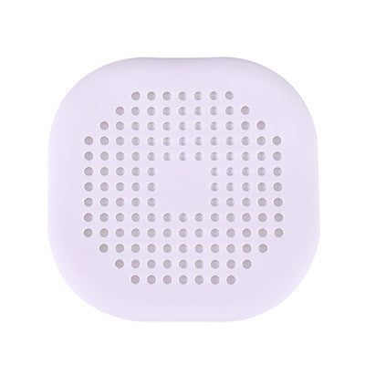 Bathroom Silicone Hair Anti Blocking Suction Cup Floor Drain