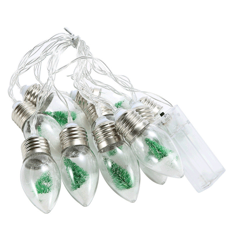 New LED Wishing Bottle String Lights Battery Powered Christmas Tree